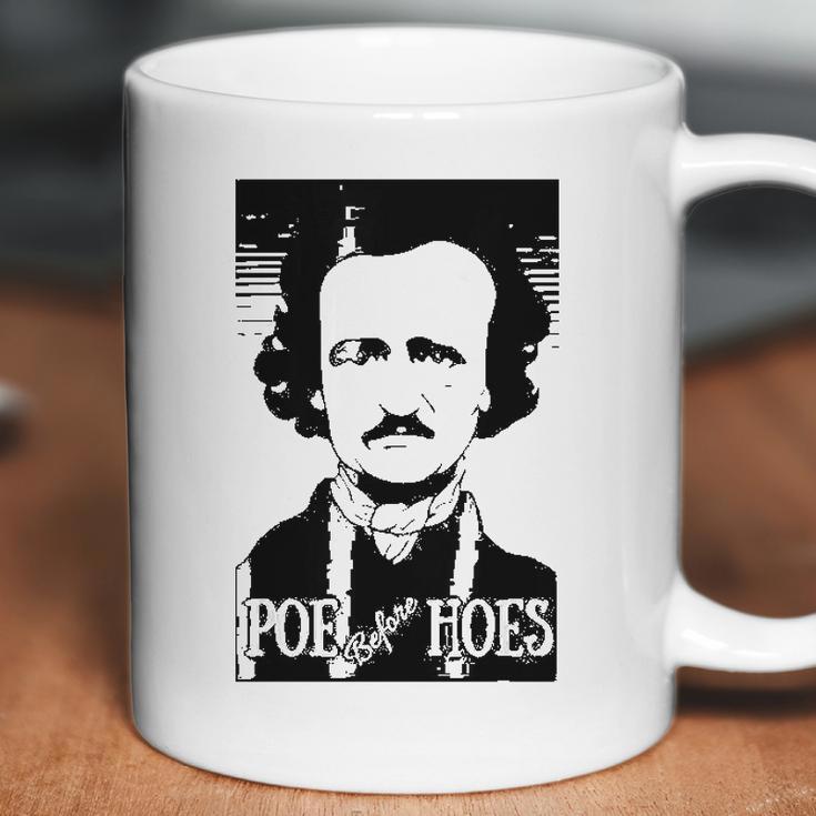 Edgar Allen Poe Poe Before Hoes Coffee Mug