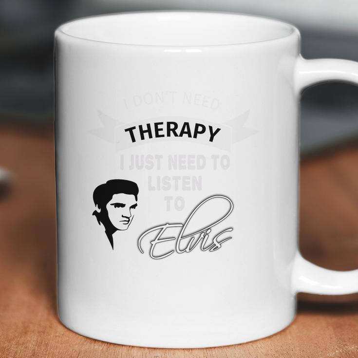 Elvis Presley Therapy Coffee Mug