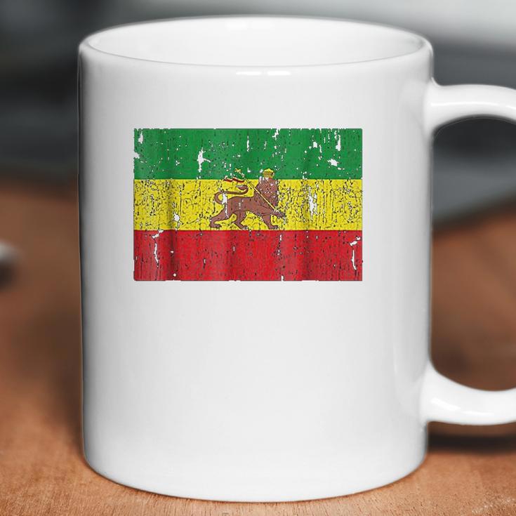 Ethiopian Flag Rasta Reggae Roots Clothing Coffee Mug