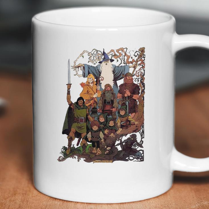 Fellowship Of The Ring Coffee Mug