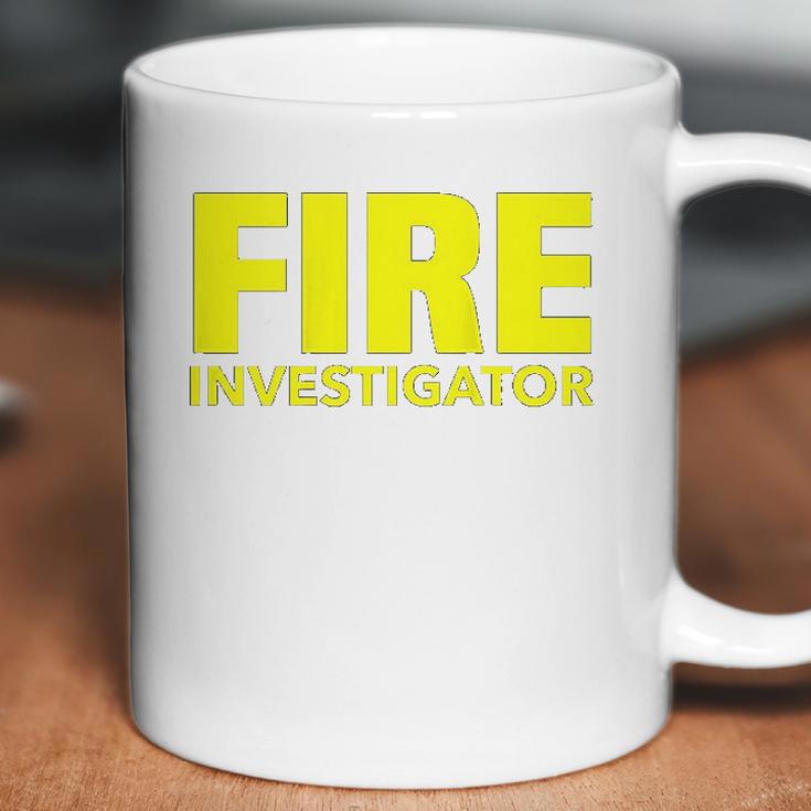 Fire Marshal Commissioner Firefighters Investigators Duty Coffee Mug