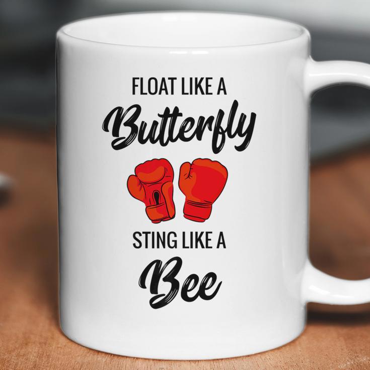 Float Like A Butterfly Sting Like A Bee Boxing Coffee Mug