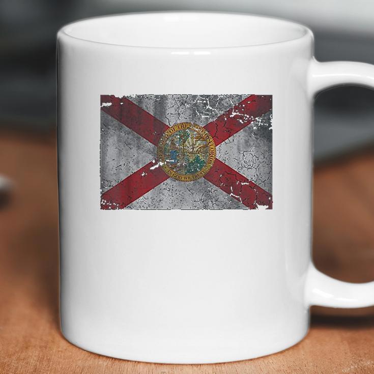 Florida Flag Vintage Fade Coffee Mug