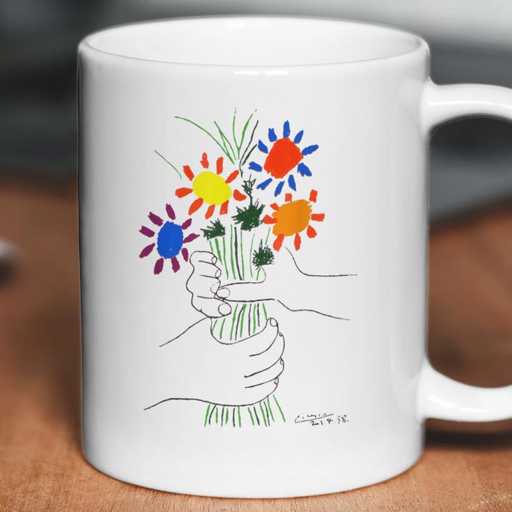 Flowers Bouquet Artwork Coffee Mug