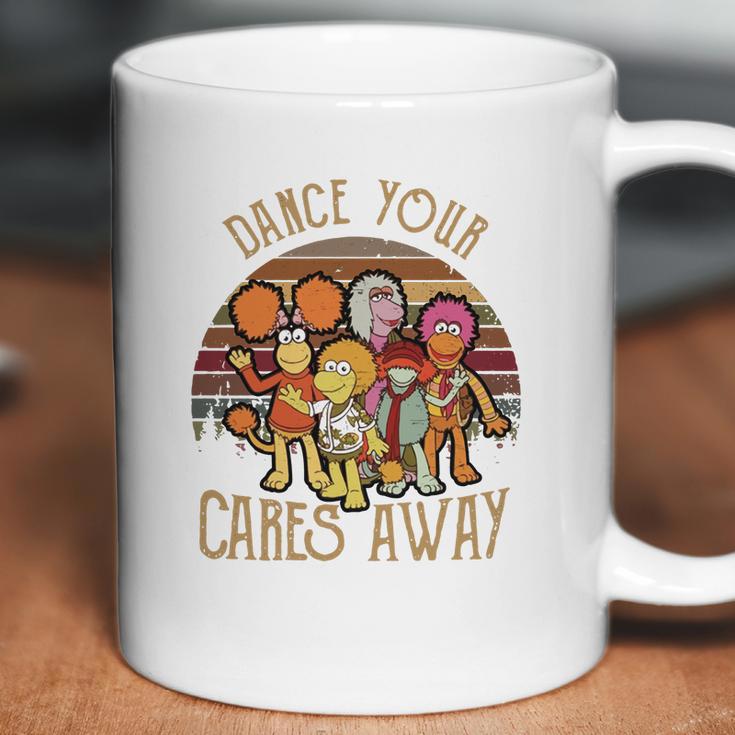 Fraggle Rock Dance Your Cares Away Sunset Coffee Mug