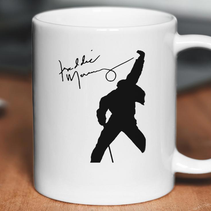 Freddie Mercury Signature Queen Rock Band Shirt Coffee Mug