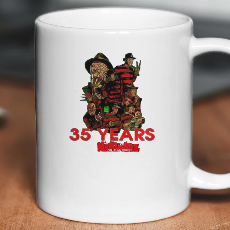 Freddy Krueger 35 Years Of Nightmare On Elm Street 1984-2019 Shirt Coffee Mug