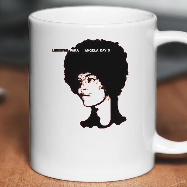 Free Angela Davis Libertad Coffee Mug