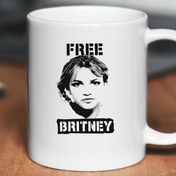 Free Britney Basic Design Coffee Mug