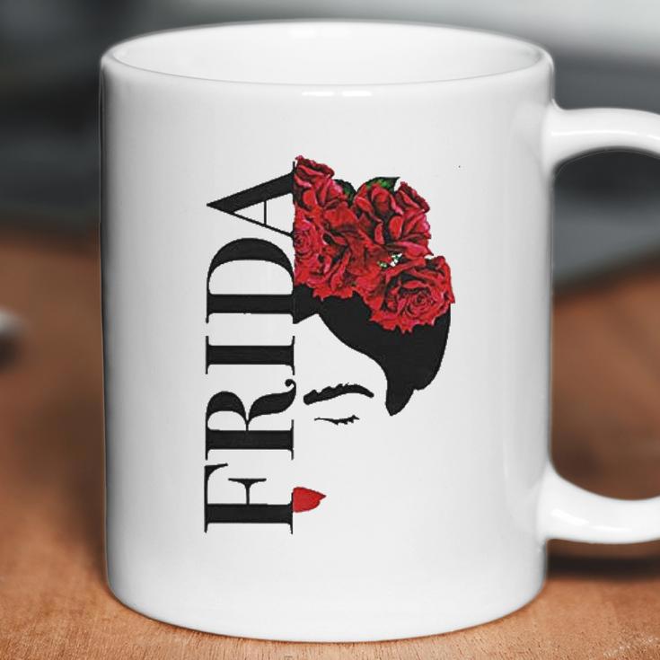 Frida Kahlo Flower Face Coffee Mug