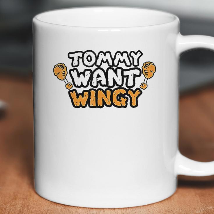 Funny Chicken Wing Tommy Want Wingy Coffee Mug