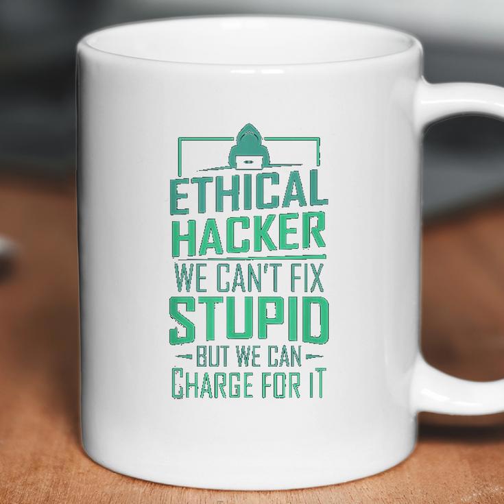 Funny Computer Hacker Cybersecurity Ethical Hacker Code Gift Coffee Mug