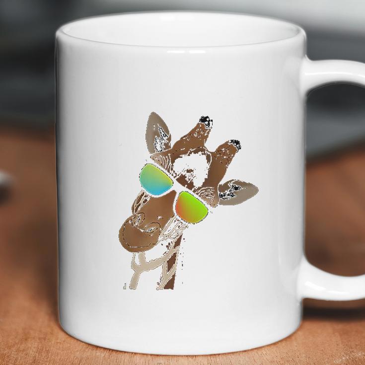 Funny Looking Giraffe For Giraffes Zebras Lovers Coffee Mug