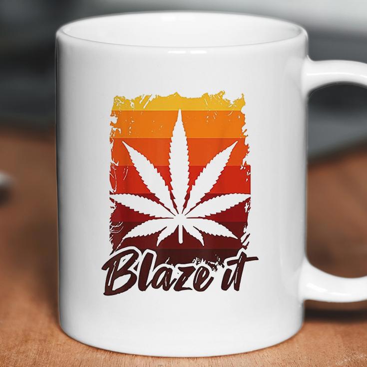 Funny Marijuana For Men Blaze It 420 Gift Coffee Mug