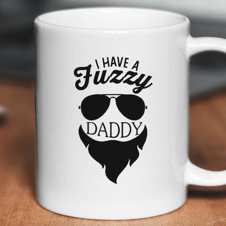 I Have A Fuzzy Daddy Funny Cute Infant Creeper Coffee Mug