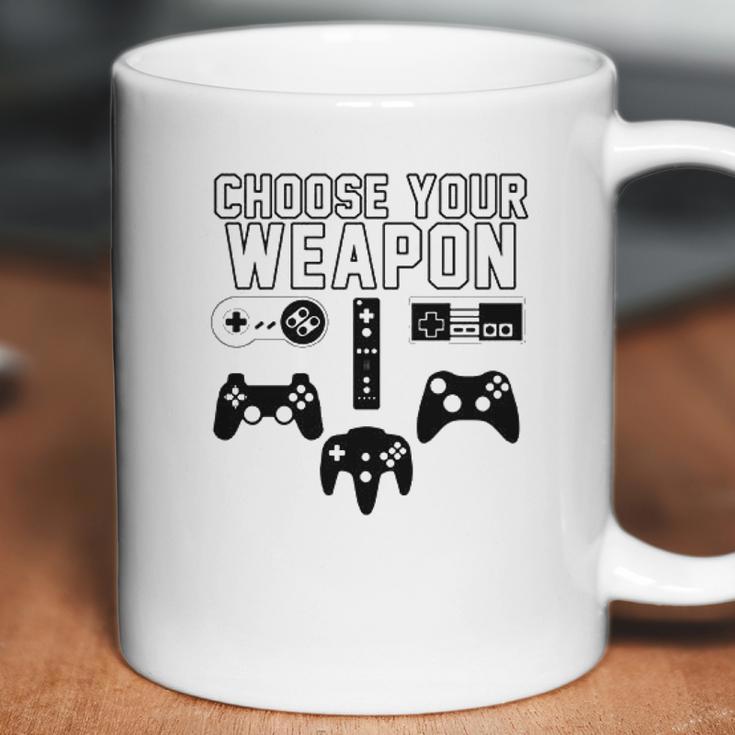 Gamer Choose Your Weapon Coffee Mug