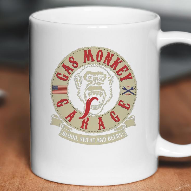 Gas Monkey Garage Blood Sweat And Beers Shirt Coffee Mug