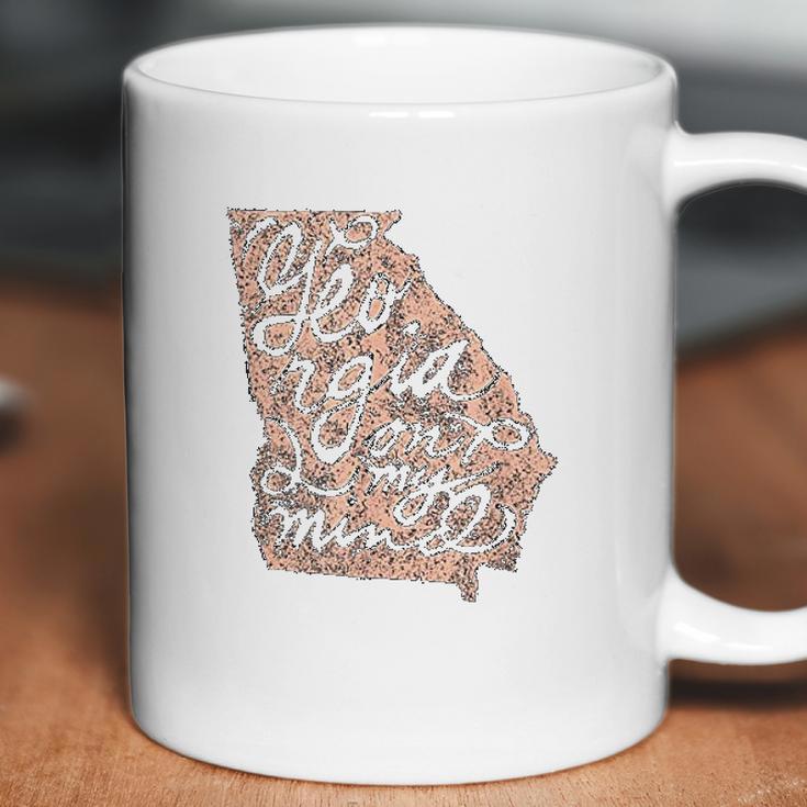 Georgia Peach State Atlanta Georgia On My Mind Coffee Mug