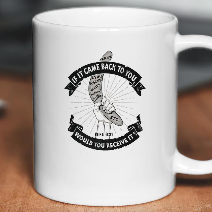 Gods Boomerang Jesus Christian Fashion Gifts Coffee Mug