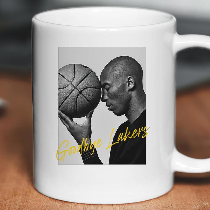 Good Bye Lakers Kobe Bryant Mono Art Coffee Mug