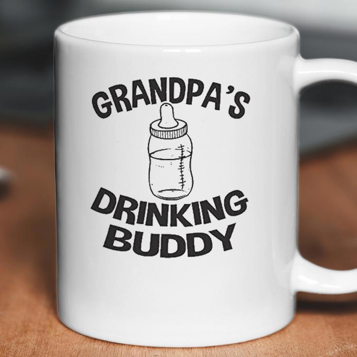 Grandpa Drinking Buddy Baby One Piece Coffee Mug