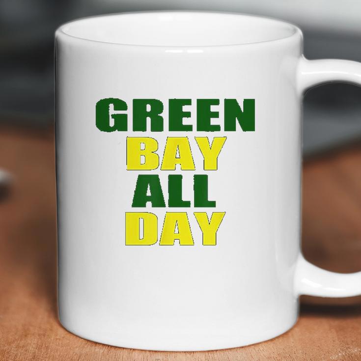 Green Bay All Day For Fans Of Green Bay Football Coffee Mug