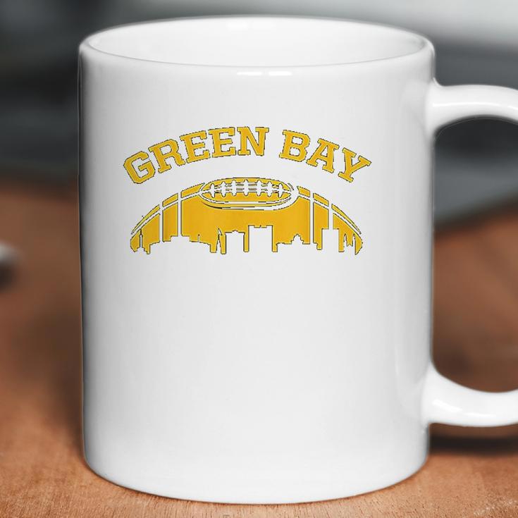 Green Bay Skyline Green Bay Football Coffee Mug