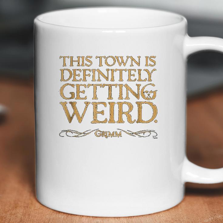 Grimm This Town Is Getting Weird Comfortable Coffee Mug