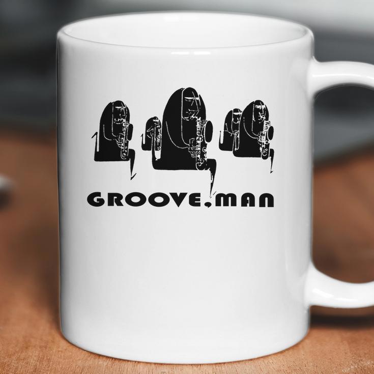 Groove Man-Jazz Musicians T-Shirts - Mens T-Shirt By American Apparel Coffee Mug