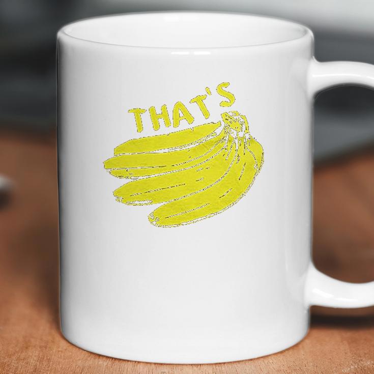 Guerrilla Thats Bananas Funny Monkey Banana Coffee Mug