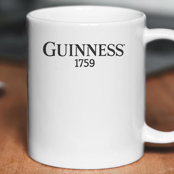 Guinness Green And Grey Heathered Vintage Baseball Coffee Mug