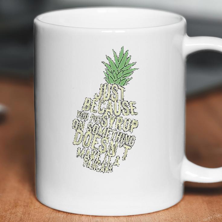 Gus And Spencer Funny Pineapple Psych Coffee Mug