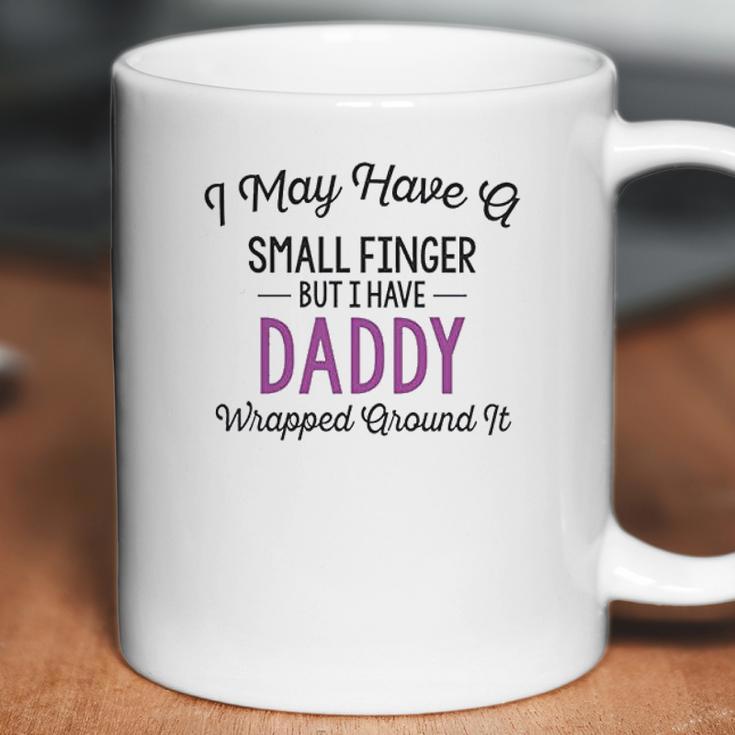 Heart Co Designs Baby Girl Clothes Daddy Wrapped Around Coffee Mug