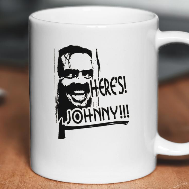 Heres Johnny The Shining Overlook Hotel Stanley Kubrick Stephen King Horror Movie Coffee Mug