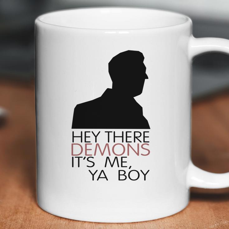 Hey There Demons Red Unsolved Buzzfeed Coffee Mug