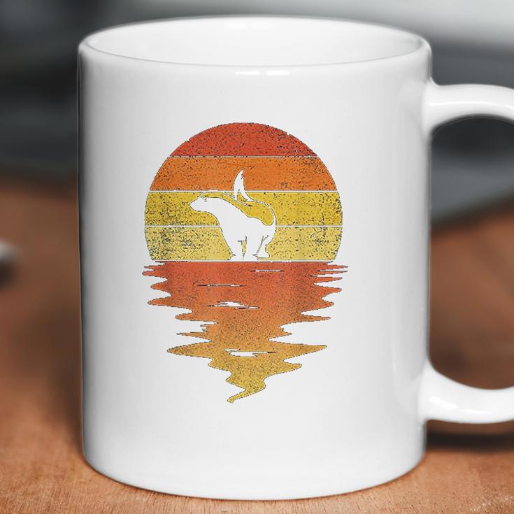 Honey Badger 70S Retro Sunset Vintage Honey Badger Coffee Mug