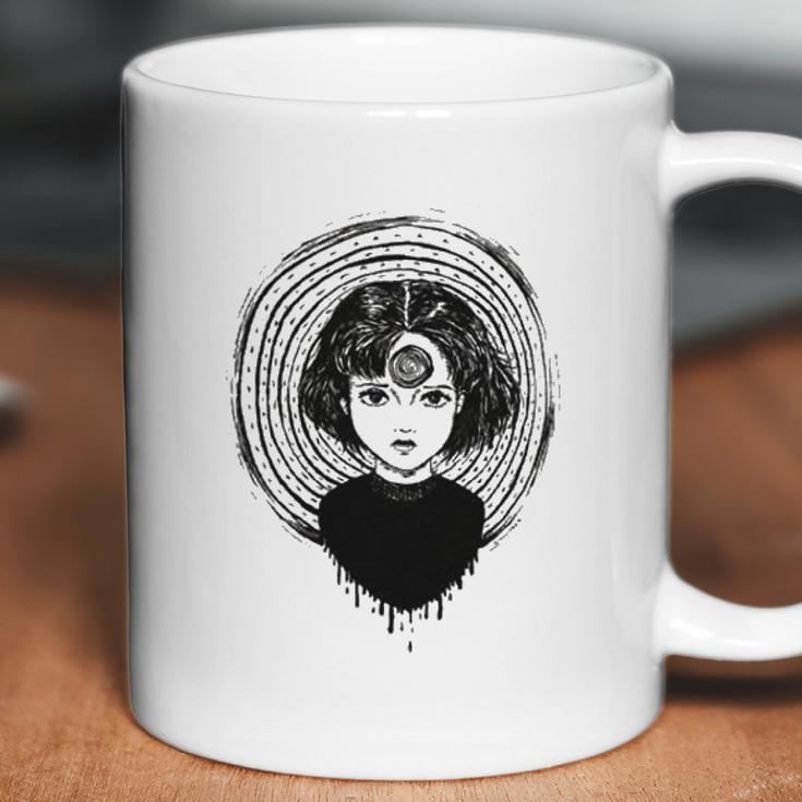 Horror Junji Ito Uzumaki Manga Coffee Mug