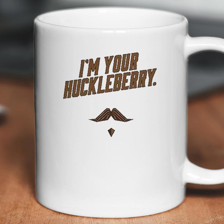 Im Your Huckleberry Western Quote Funny Vintage Gray 6Xl Graphic Coffee Mug