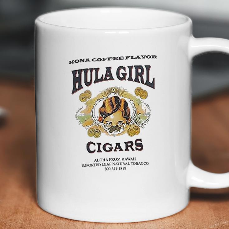 Hula Girl Cigar Coffee Mug