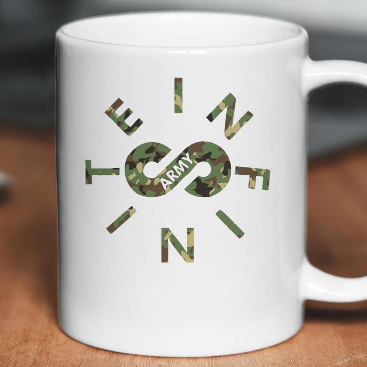 Infinite Lists Army Camo Coffee Mug