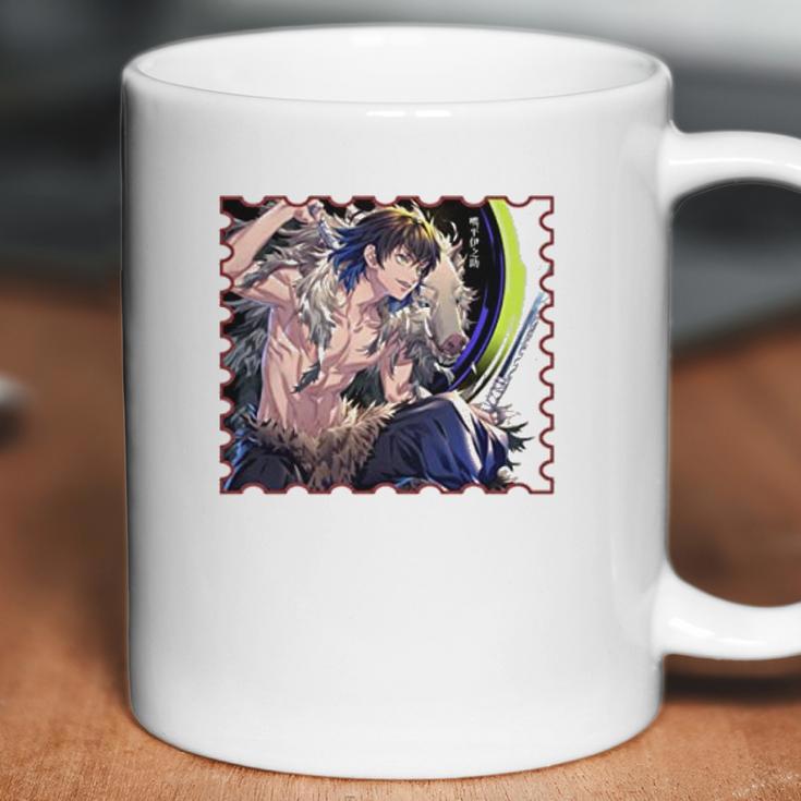 Inosuke Hashibira Cartoon Character Coffee Mug