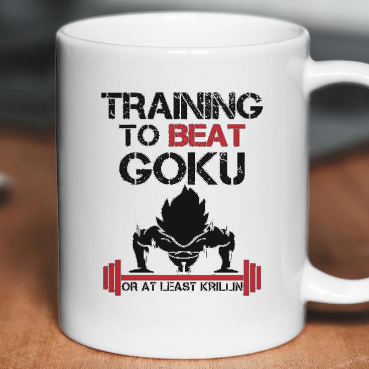 Interesting Vegetatraining To Beat Goku Or At Least Krillin Coffee Mug