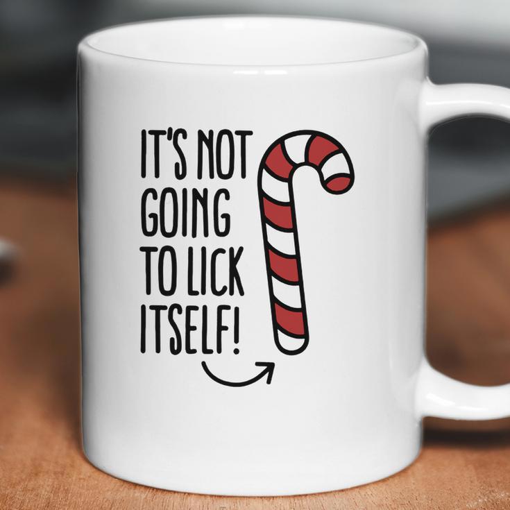 It’S Not Going To Lick Itself Candy Cane Coffee Mug