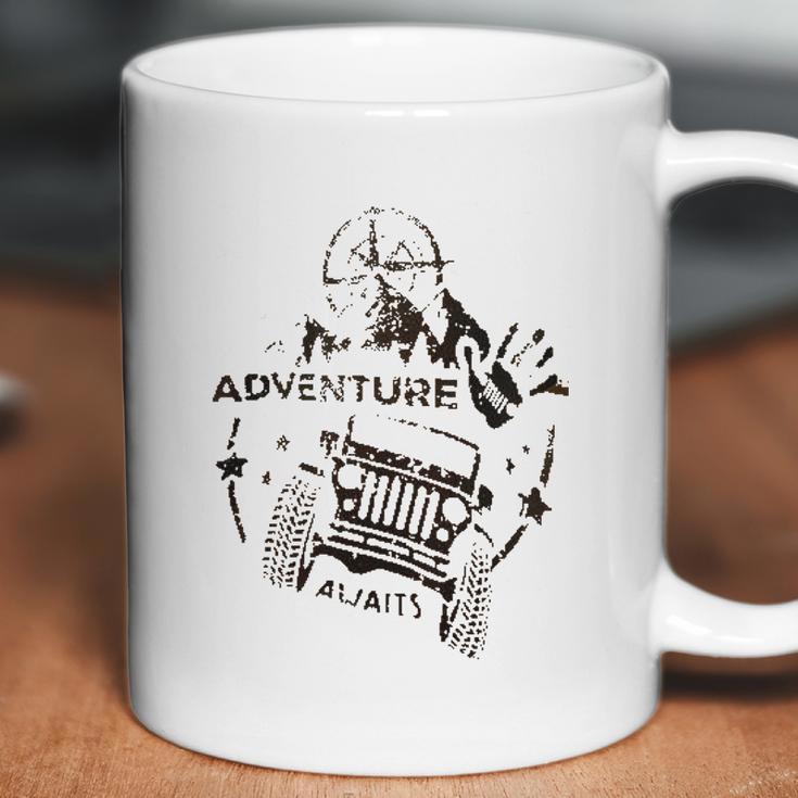 Jeep Road Travel Aesthetic Gift 2022 Coffee Mug