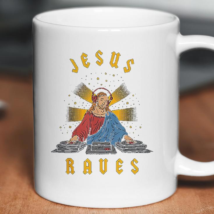 Jesus Raves Coffee Mug