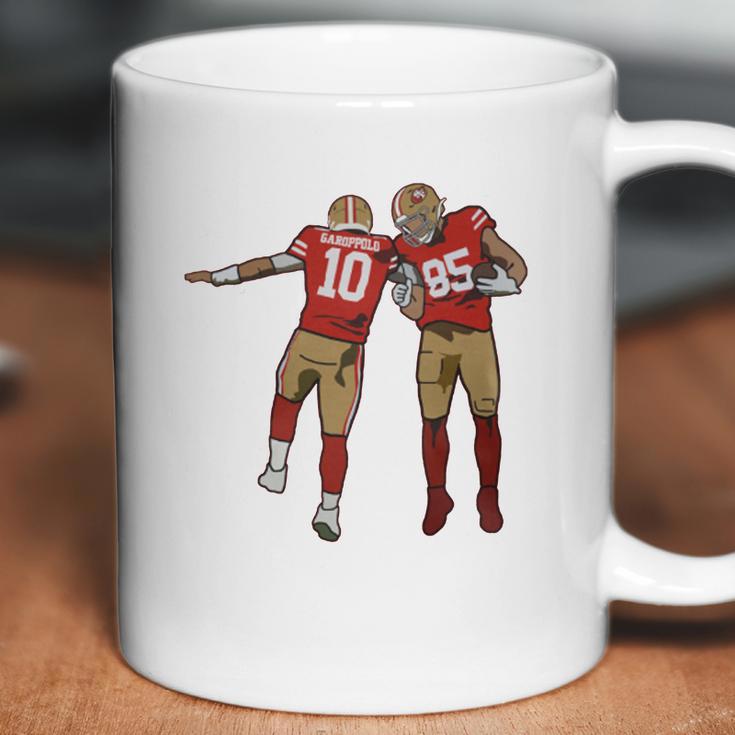 Jimmy Garoppolo X George Kittle San Francisco 49Ers T-Shirt Coffee Mug