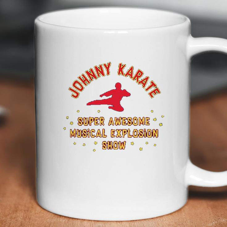 Johnny Karate Super Awesome Musical Explosion Coffee Mug