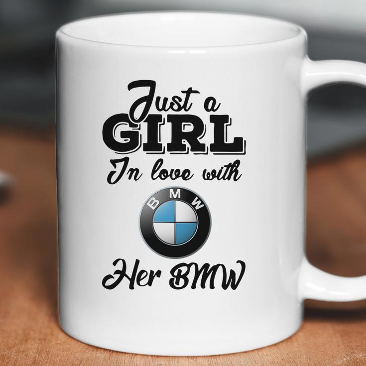 Just A Girl In Love With Her Bmw Coffee Mug