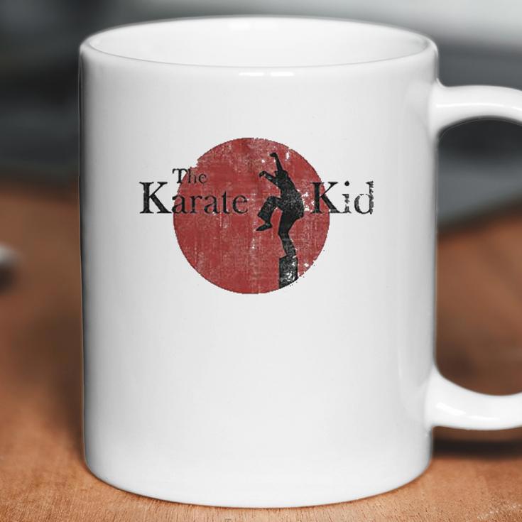 Karate Kid 80S Logo Yellow Coffee Mug