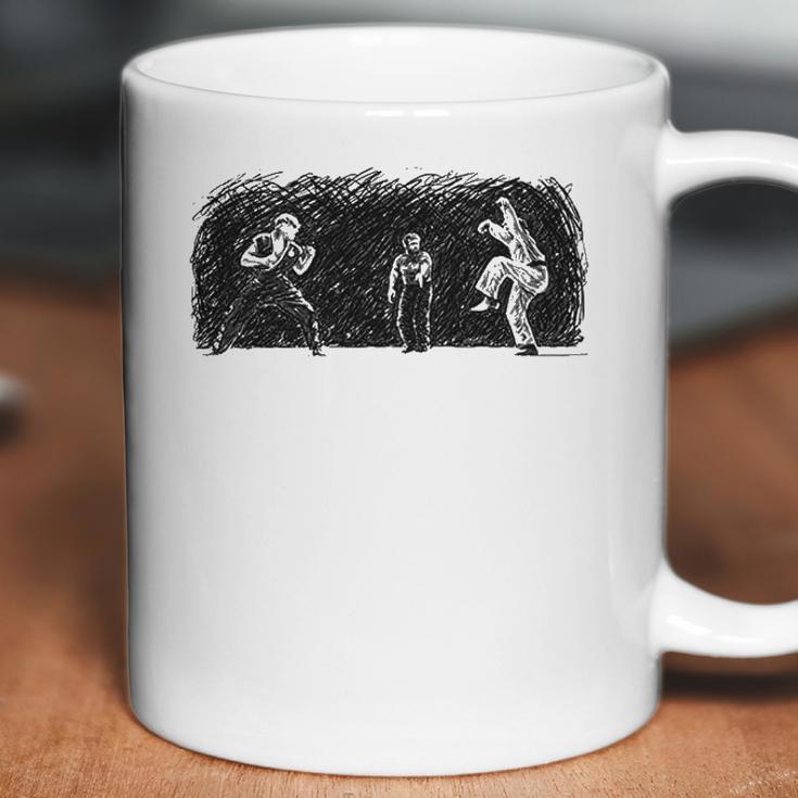 Karate Kid Crane Coffee Mug